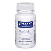 Pure Encapsulations bottle front showing BenfoMax label and benefits