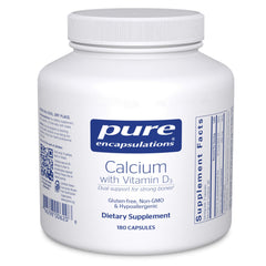 Pure Encapsulations vista frontal del envase mostrando pureza y cantidad