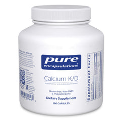 Pure Encapsulations vista frontal del envase que transmite calidad