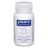 Pure Encapsulations frasco frontal mostrando 30 cápsulas y pureza de la fórmula