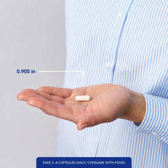 Pure Encapsulations etiqueta con información nutricional y lista de ingredientes clara