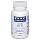 Pure Encapsulations bottle front view showing label and product benefit