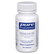 Pure Encapsulations frasco frontal mostrando etiqueta y beneficio de sueño prolongado