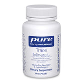 Pure Encapsulations frasco frontal mostrando 60 cápsulas y pureza del producto