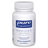 Pure Encapsulations frente del empaque mostrando marca y beneficio óseo