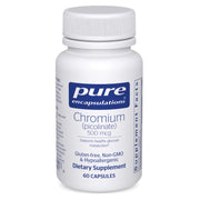 Pure Encapsulations frente del producto mostrando envase y dosis 500 mcg