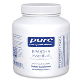 Pure Encapsulations front packaging showing 180 softgel bottle and branding benefit clarity