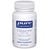Pure Encapsulations frasco frontal del producto mostrando etiqueta clara y beneficio de pureza