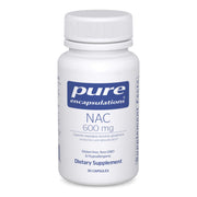 Pure Encapsulations caja frontal mostrando 30 cápsulas y claridad de ingredientes