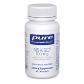 Pure Encapsulations NSK-SD front packaging showing bottle and branding, promotes quality