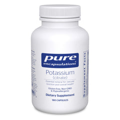 Pure Encapsulations front label showing product name and capsule count, clear benefits