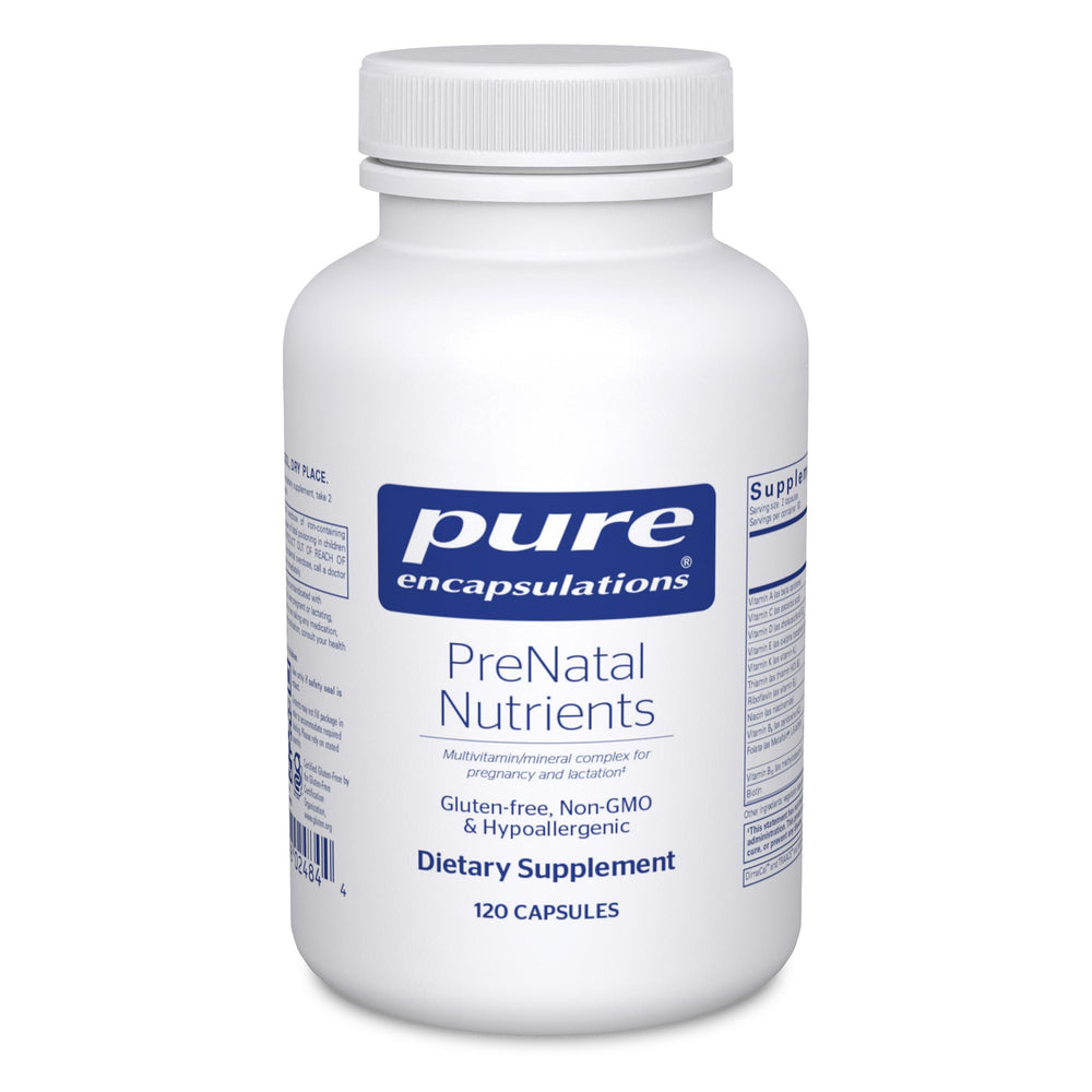 Pure Encapsulations front packaging showing label and benefits
