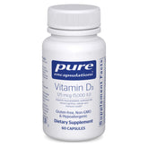 Pure Encapsulations botella frontal mostrando 60 cápsulas y dosis alta