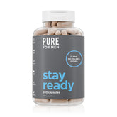 Pure for Men front packaging showing bottle and label, clear ingredient benefits