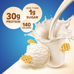 Pure Protein batido en manos tras entrenamiento para recuperación rápida
