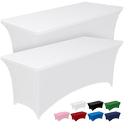 Pureegg mantel frontal en mesa 6ft mostrando ajuste elegante