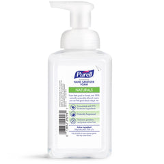 Purell detalle de la bomba para dispensar espuma con control