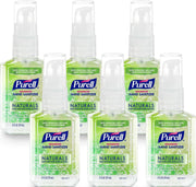Purell botella frontal de viaje mostrando diseño y portabilidad
