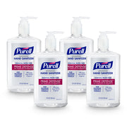 Purell Prime Defense frontal de la botella mostrando envase y beneficio de dosificación práctica