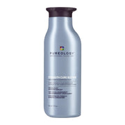 Pureology champú frontal del envase mostrando el diseño y beneficio de tonificación