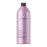 Pureology hydrate shampoo front bottle showing brand and moisturizing benefit