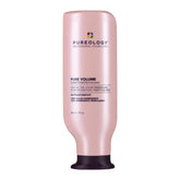 Pureology frasco frontal mostrando el diseño y beneficio voluminizador