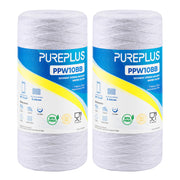 PUREPLUS front view of 2-pack filter box showing product and fit benefits