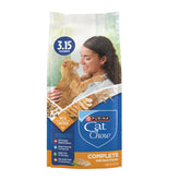 Purina Cat Chow vista frontal del paquete mostrando la marca y la presentación