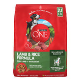 Purina ONE bolsa 31.1 lb frente mostrando diseño y beneficio nutricional