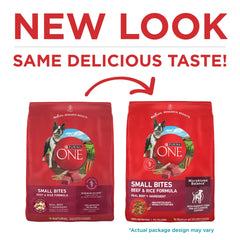 Purina ONE primer plano de croqueta para apreciar textura y digestibilidad
