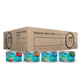Purina ONE front packaging showing variety pack and convenience