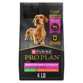 Purina Pro Plan frente del paquete mostrando la fórmula salmón y arroz