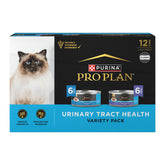 Purina Pro Plan front packaging showing variety pack and benefits