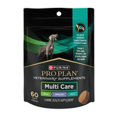 Purina Pro Plan frontal del envase mostrando masticables y beneficios