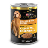 Purina Pro Plan lata frontal mostrando etiqueta y beneficio nutricional