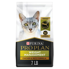 Purina Pro Plan scoop with kibble demonstrating portion control