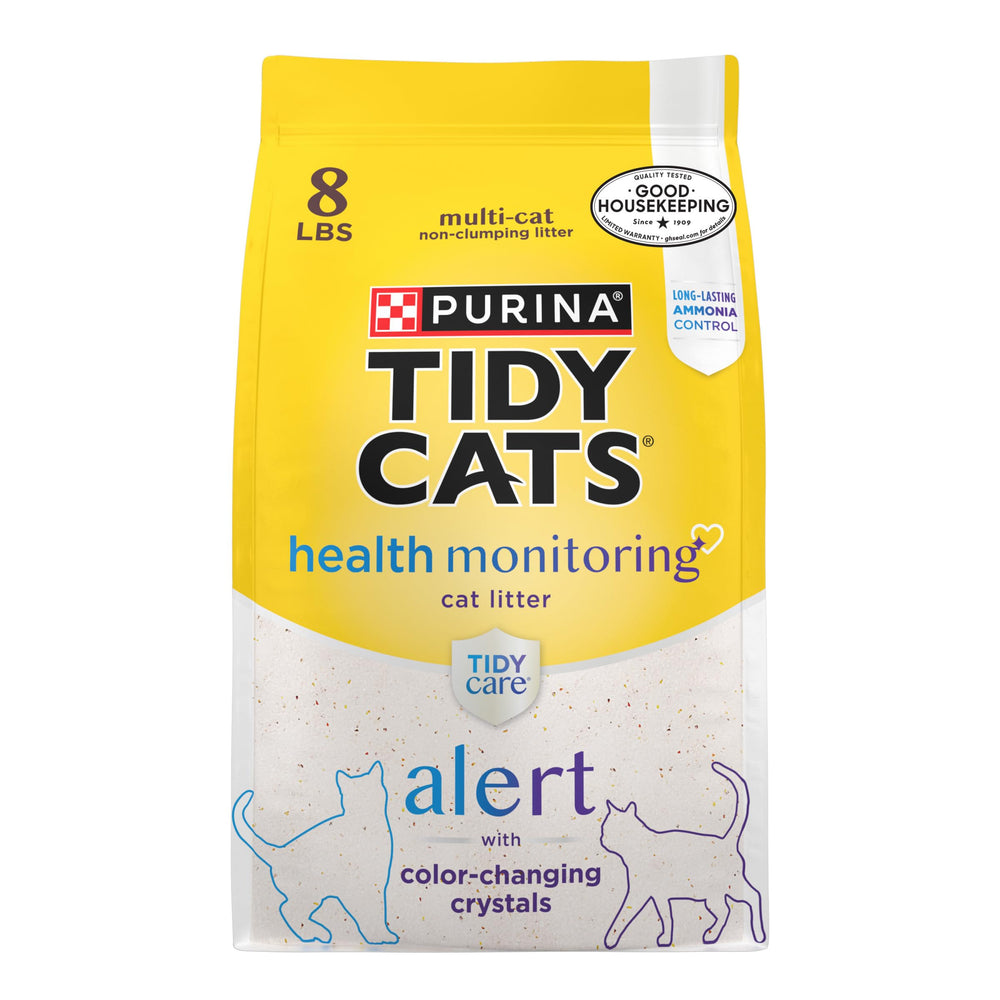 Purina Tidy Cats vista frontal del empaque con información clara y beneficio de control de olores