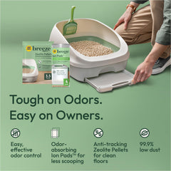 Purina Tidy Cats pad Ion primer plano absorbe orina y controla olor