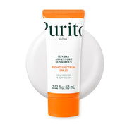 PURITO frontal del envase mostrando diseño y protección SPF 50