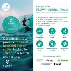 PURITY COFFEE cápsula K Pod en primer plano que facilita preparación rápida