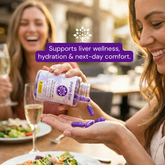 purple tree etiqueta con lista de ingredientes clave y beneficios claros