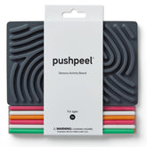 Pushpeel tablero frontal Granite mostrando diseño táctil y versatilidad
