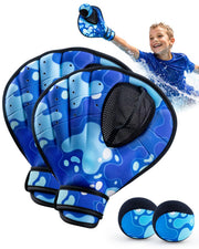 Qrooper guantes frontal mostrando el set listo y durable