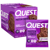 Quest front packaging showing 12-count carton and product benefit