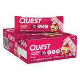 Quest paquete frontal mostrando diseño y beneficios en etiqueta