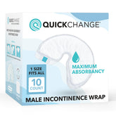 QuickChange empaque frontal mostrando paquete y marca, beneficio conveniencia