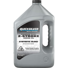 Quicksilver front label on 1-gallon bottle showing product identity and protection