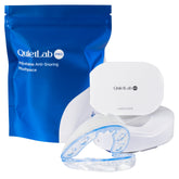 QuietLab front packaging showing device and benefits for restful sleep