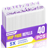 QuikMoprit frontal del paquete de 40 pads mostrando cantidad y compatibilidad