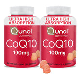 Qunol jar front label showing product name and 120-count benefit